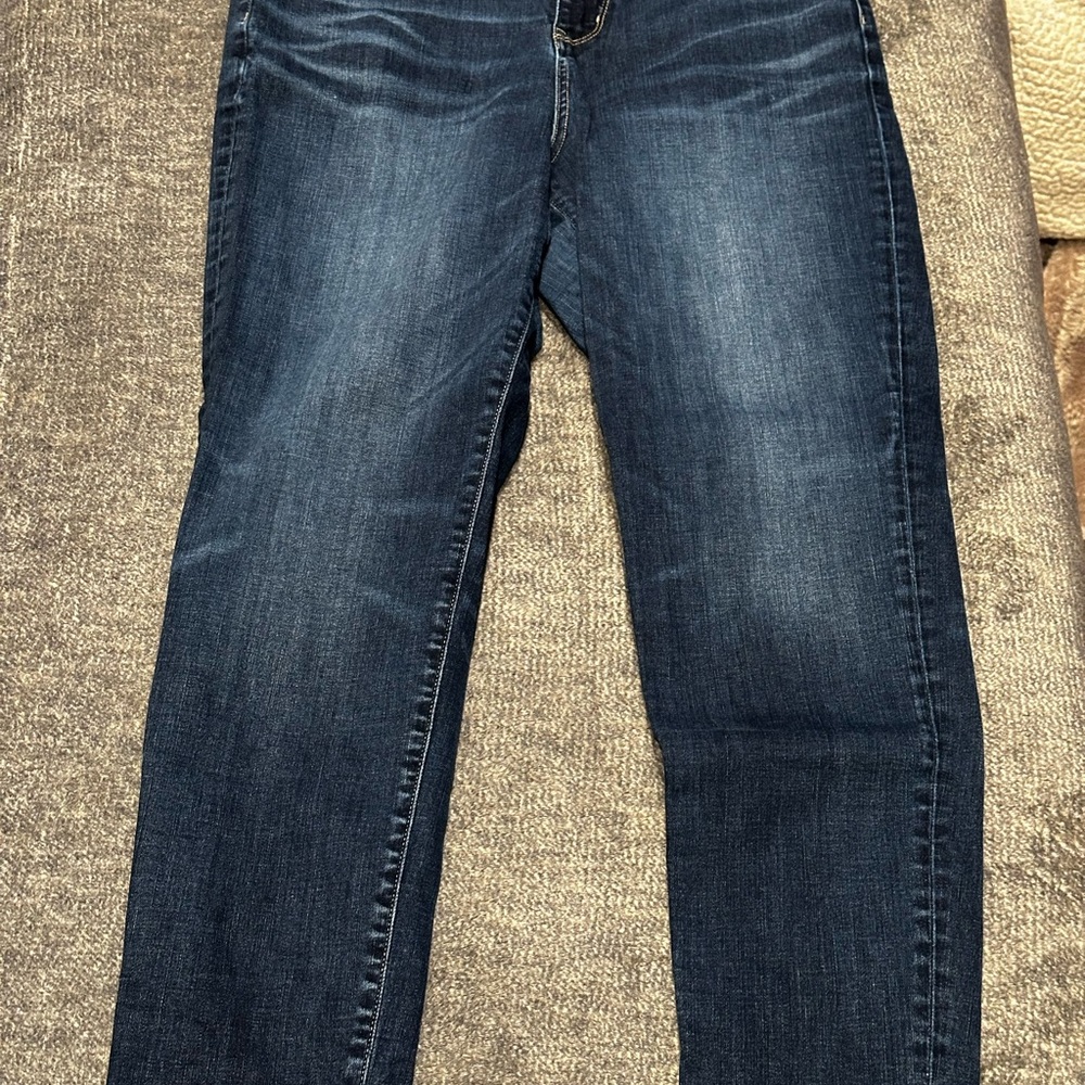 American Eagle Outfitters Dark Blue Skinny Jeans
